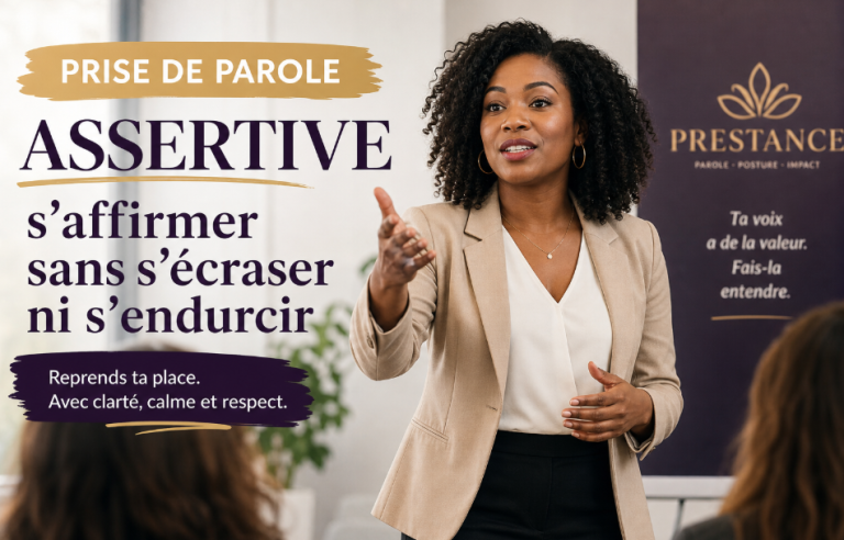 Prise de parole assertive : répondre sans s’écraser, ni attaquer